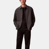 Calvin Klein Свободная Удобная Универсальная Повседневная Рубашка с Пуговицами с Длинным Рукавом Мужские рубашки 4LD119G-UB1