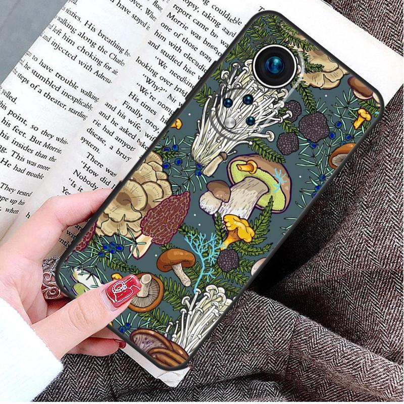 Чехол Дикий Лесной Гриб для Honor Magic 5 Lite 6 Pro 50 70 90 Honor X8b X9b X6 X7 X8 X9 X6a X7a X8a X9a Чехол