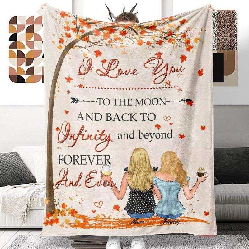 Envelopestyle letter writing digitalprinted polyester Bedroom velvet flannel soft sofa cover blanket Fleece soft sofa cover