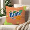Fanta Логотип Новая Персонализированная Наволочка Детская Спальня Декор Дикой Вечеринки Наволочка Подарок на День Рождения Ребенка Душ