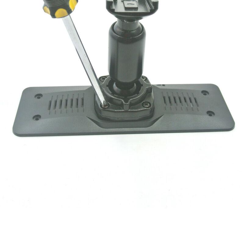 Черная задняя пластина зеркала, запасные части, 1 шт., панель + кронштейн