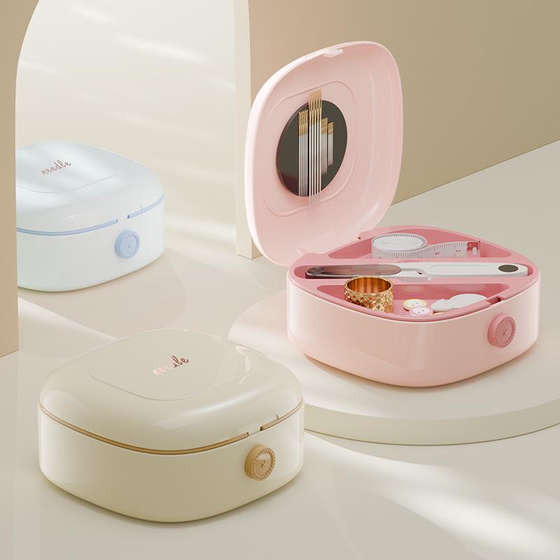 Портативный набор иголок и ниток - Магнитный, Высококачественный швейный набор для дома и общежития