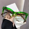 Oversized Leopard Reading Eye Glasses Women Myopia Customize Prescription Optical Anti Blue Light Frames Presbyopia 1.0 To 4.0
