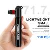 Black Manual Air Pump Lightweight Schrader Presta Valve New Bike Air Pump  Bicycle Accessories