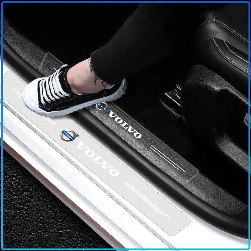 Защитная накладка на порог автомобиля Прозрачная наклейка Для Volvo XC90 XC60 XC70 XC40 V90 V60 V40 C70 C30 S80