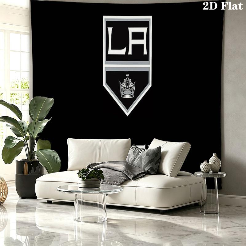 Настенный гобелен LA Kings, эстетичное тканевое одеяло с принтом, подходит для спальни, гостиной и домашнего декора.