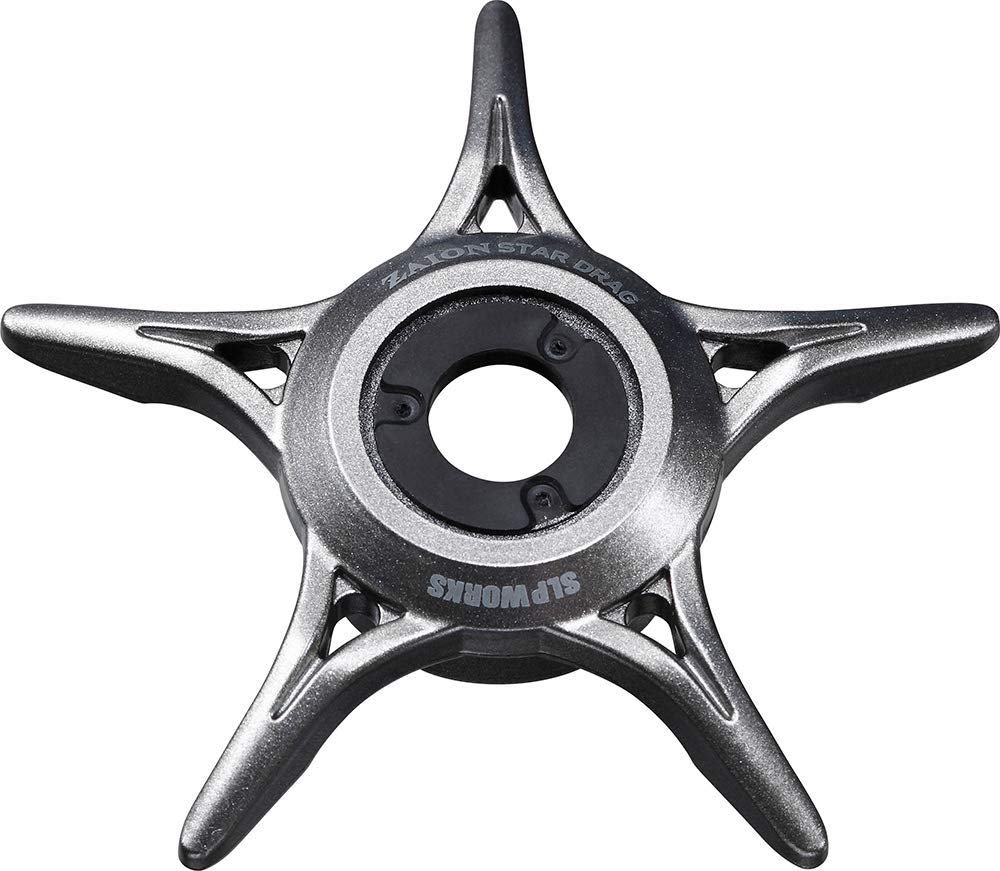 Daiwa SLP WORKS SLPW Безвинтовой Звездообразный Тормоз Zion для Кастинговых Катушек, Серебристый