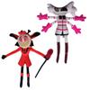 New 45CM The Amazing Hazbin Hotel Alastor Anime Cartoon Plush Toys Peripheral Plush Stuffed Doll Christmas Gift Birthday Gift