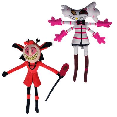 Новый 45 см The Amazing Hazbin Hotel Alastor аниме мультфильм плюшевые игрушки периферийные плюшевые мягкие куклы рождественский подарок на день рождения подарок