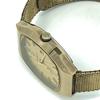 Хорошо работает RADO BALBOA V K161 Винтажные Кварцевые QZ Работают от Батарейки Золотой Циферблат Дата Сетчатый Ремешок Мужские Часы Без Водонепроницаемости 3-Стрелочные