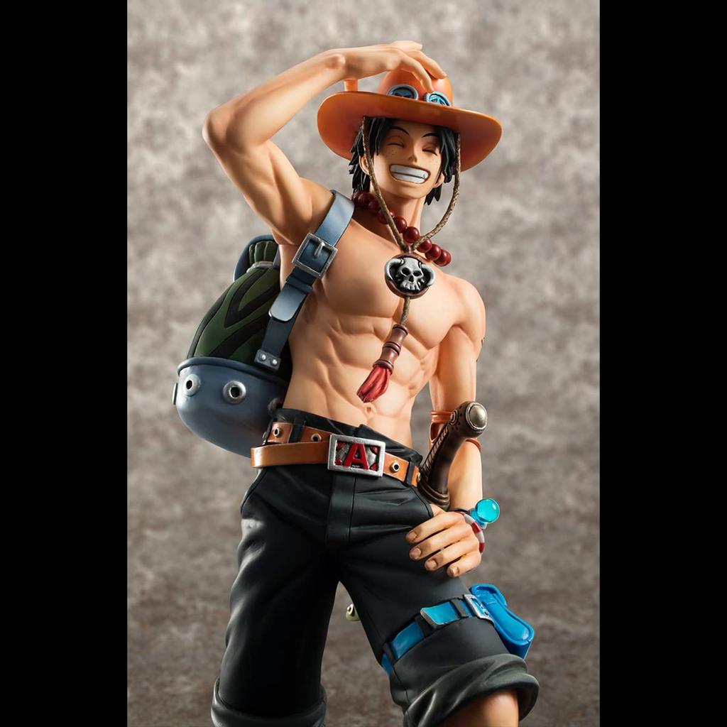 MegaHouse One Piece Portgas Ace 10th Limited Пиратский портрет Масштабная коллекционная статуэтка - - D. (Издание Neo-DX) 1/8