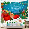 Рождественские украшения Санта-Клаус Рождественская елка Гобелен Настенный подвес