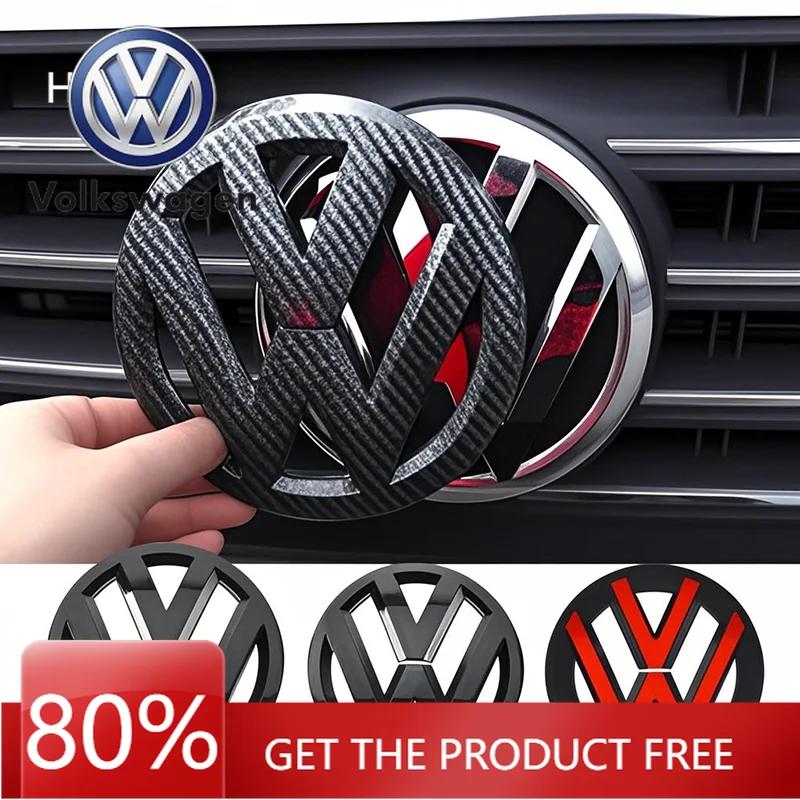 For VOLKSWAGEN Car Front Radiator Grille Badge Cover Rear Trunk Lid Sticker For VW GTI Polo Golf MK6 MK7 MK8 Passat Tiguan Arteo ZOPQR1