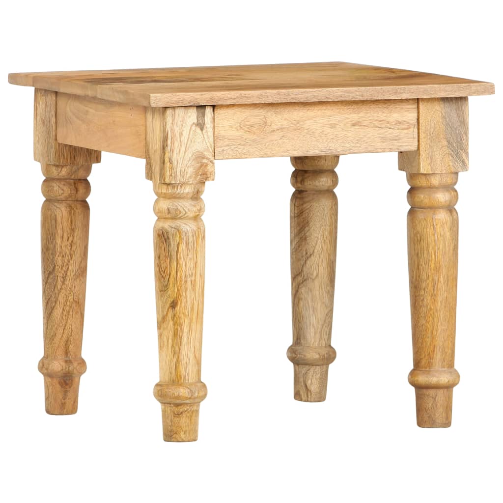 Side Table 43*43*40 cm Solid Mango Wood