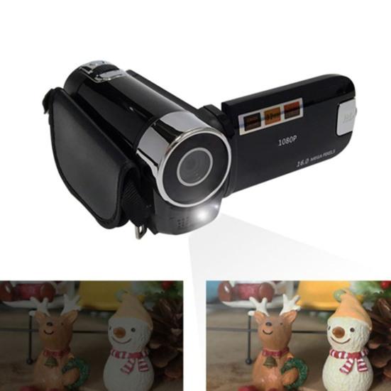 2,7-дюймовая портативная цифровая видеокамера высокой четкости 1080P 1600 Вт DV с зумом