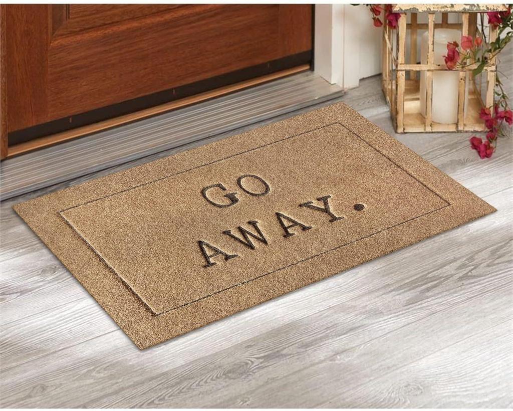 Non-Slip Absorbent Doormat: Thick, Dirt-Resistant for Bathroom & Entry