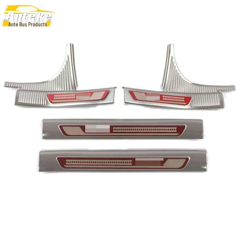 Yidong PLUS 20-Model Stainless Steel Welcome Pedal Sill Strip Decoration Sticker for Cars