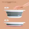 Portable Silicone Folding Wash Basin: Large, Medium, and Small for Outdoor Travel