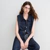Женский двухпредметный рабочий костюм Chuyu из искусственного денима