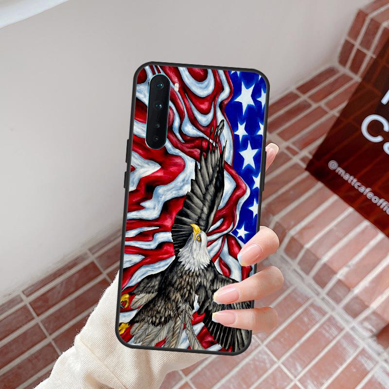 Американский флаг США Орел Чехол Для OnePlus 15 13 12 11 13T 13R 12R 10R 10T 8T OnePlus Nord 5 CE 3 4 Lite N20 N30 Обложка