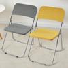 Dustproof Kitchen Office Party Supplies Home Decor Elastic Back Chair Covers Folding Chair Covers Solid Color