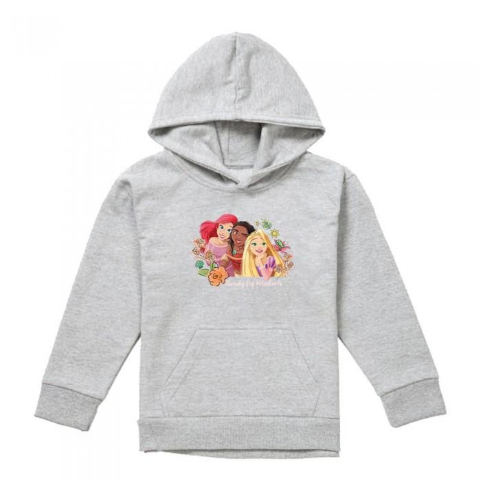 Disney Princess Childrens/Kids Ready For Whatever Ariel Moana Rapunzel Heather Hoodie