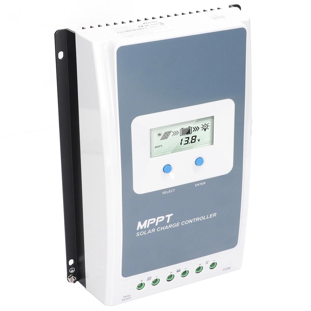 Солнечный контроллер заряда MT52 с удаленным дисплеем MPPT 40A 12V 24V с датчиком температуры