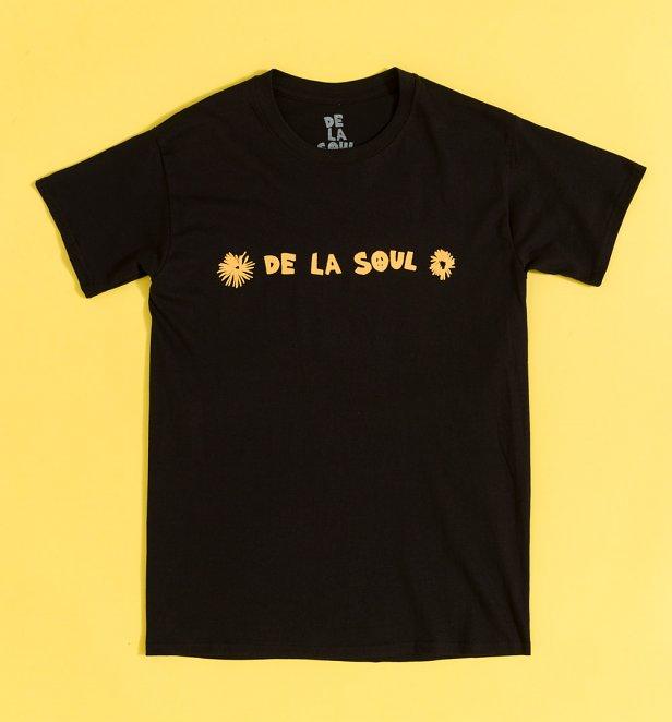 De La Soul Mono Group Black T-Shirt With Back Print
