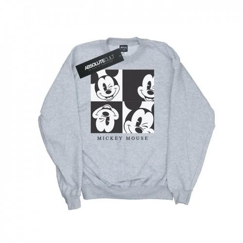 Disney Mens Mickey Mouse Wink Sweatshirt
