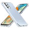 Protective Case - BOOLING - for Samsung Galaxy A23 5G - Shockproof Silicone - Transparent - Flexible