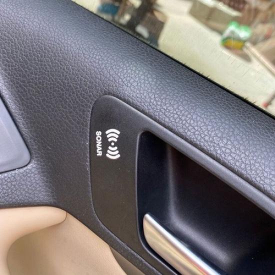 15pcs/Sheet Creative Car Switch Button Stickers Dashboard Console Label Decals