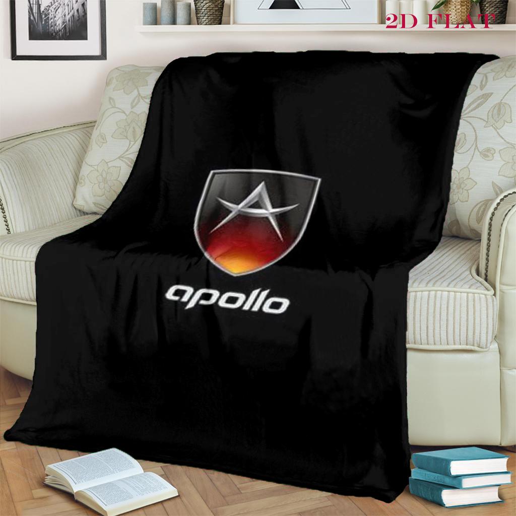 Style: Emblem blanket blanket Soft and comfortable Nap Blanket Outdoor plush blanket Machine washable
