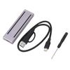 Type C SSD Enclosure M.2 NVMe PCIe NGFF USB3.1 Gen2 10Gbps SSD Enclosure Portable Enclosure Case