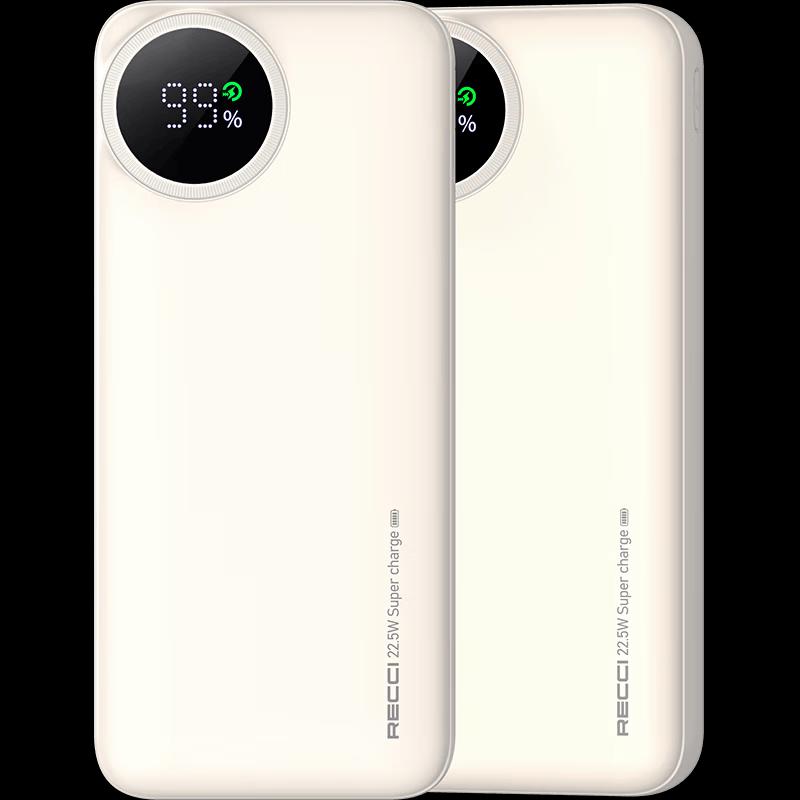 Быстрозаряжаемый Power Bank Recci RPB-P49 с цифровым дисплеем