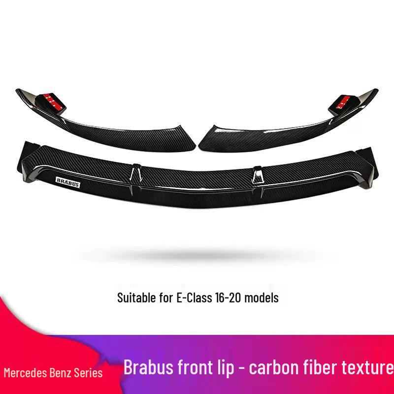 Mercedes-Benz E-Class E260L/E300L AMG Wind Deflector, Front Lip, Rear Spoiler, Diffuser, Tailpipe & Mirror Covers