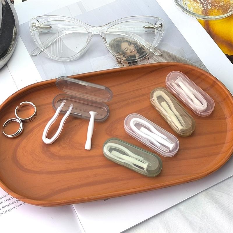 Новые многоцветные пинцеты для контактных линз и присоски для специальных зажимов, инструмент для удаления контактных линз