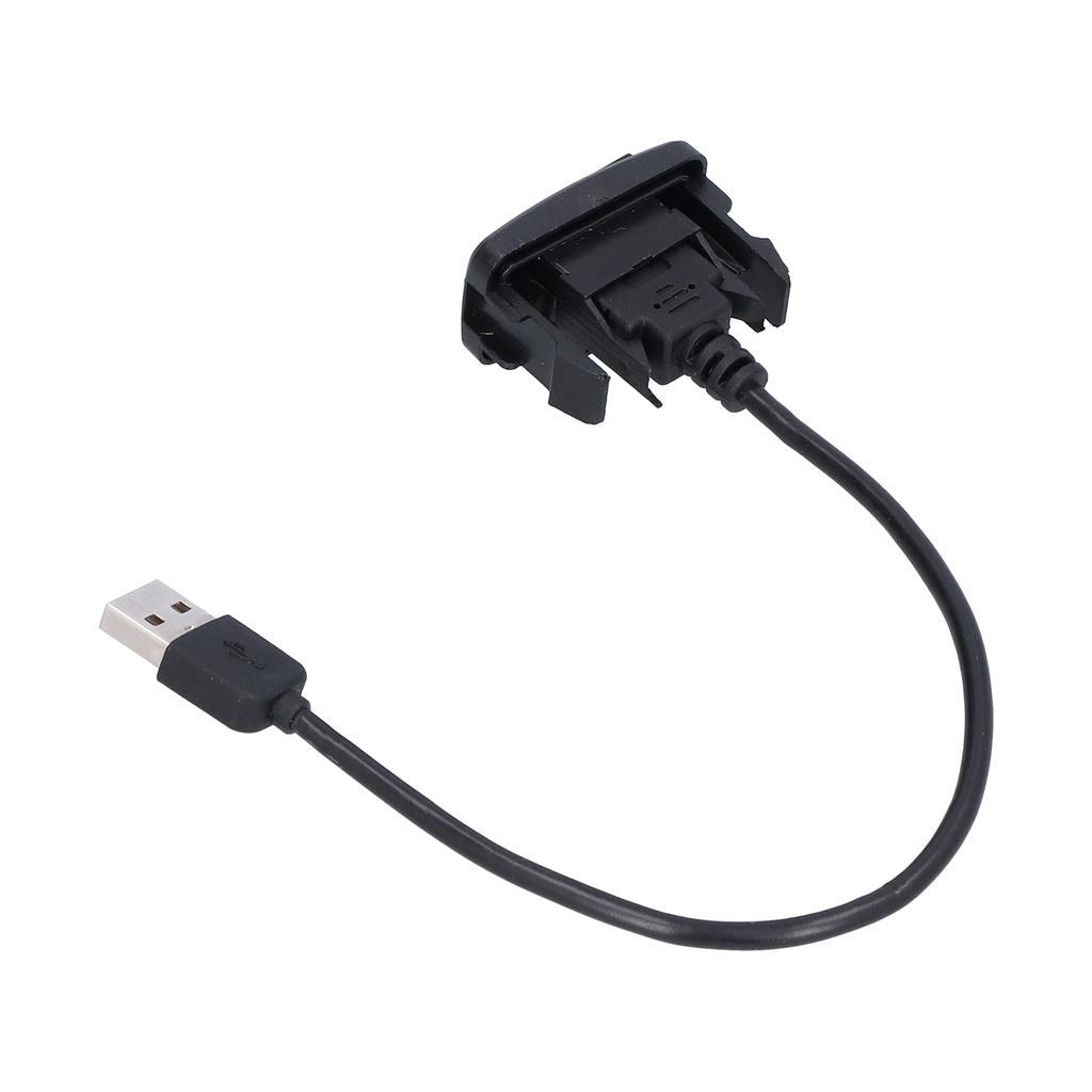 Автомобильный USB-порт, гибкий удлинительный кабель, адаптер для зарядки, монтаж заподлицо на приборной панели