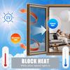 Window Privacy Film One Way Sunscreen Privacy Self-adhesive Vinyl Sun Blocking Anti UV Reflective Daytime Private Glass Sticker