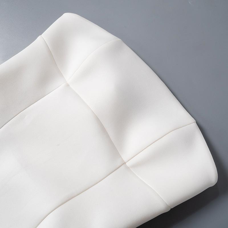 Summer Solid Off Shoulder Sleeveless Dress For Women High Waist Slim Patchwork Tube Top Dresses Ladies Vacation Party Elegant Evening Dresses Femme