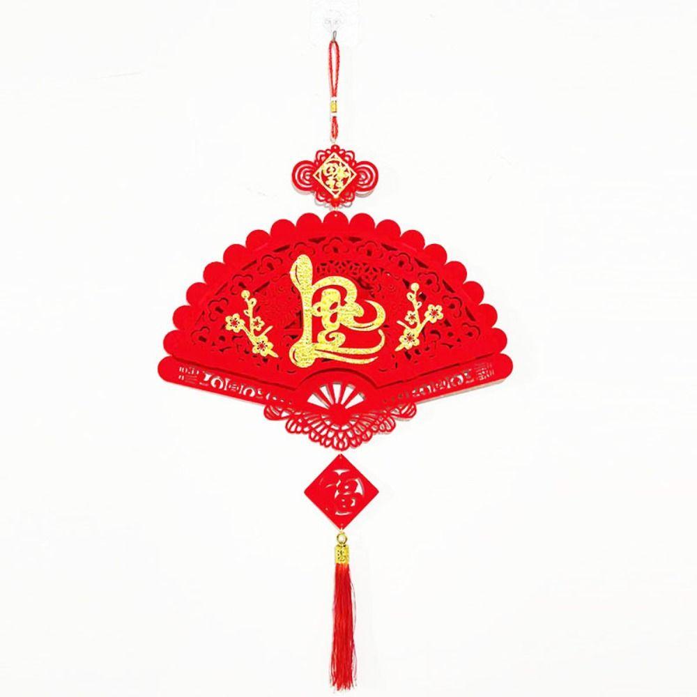 Good Fortune Vietnam New Year Pendants Good Luck Best Wishes Spring Festival Decorations Red Get Rich Vietnam Lucky Ornament