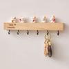 Wall-mounted Entry Wall Key Hook Household Wall Hanging Rack Key Storage Rack  For Storing Keys