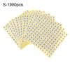 500/1980pcs Paper Self-Adhesive Size Labels for Clothing Garment Shoes Size Sticker Tags Sticker Size Label XS/S/M/L/XL Size