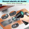 Compressed Air Duster,51000RMP Keyboard Cleaner,3 Speed Modes, USB Charging,Replace Canned Air,Pc Computer Laptop Cleaner,Blower