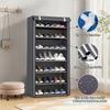 6/8/10-Layer Multifunctional Shoe Organizer - Simple Shoe Rack, Household Dust-proof Storage Shoe Cabinet, Indoor Simple Shoe Cabinet