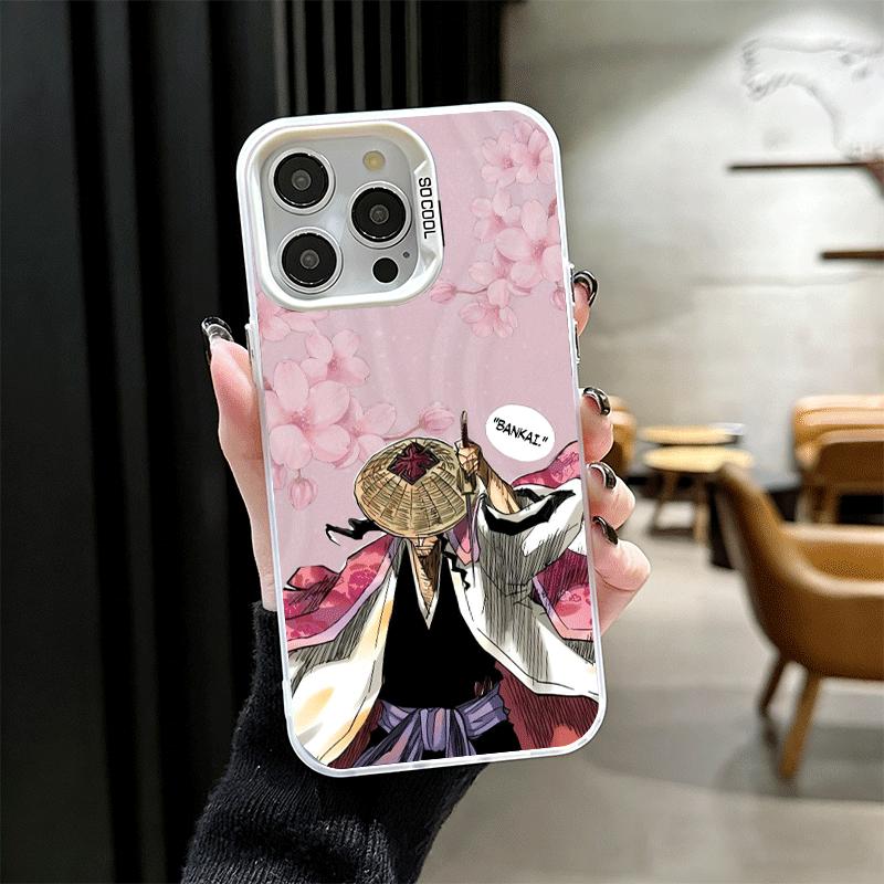 Bleach Kyoraku Shunsui Shockproof Phone Case for iPhone 17 Air 16 16E 15 Pro Max 14 Plus 13 Mini 12 Back Cover Anti Fall Fundas