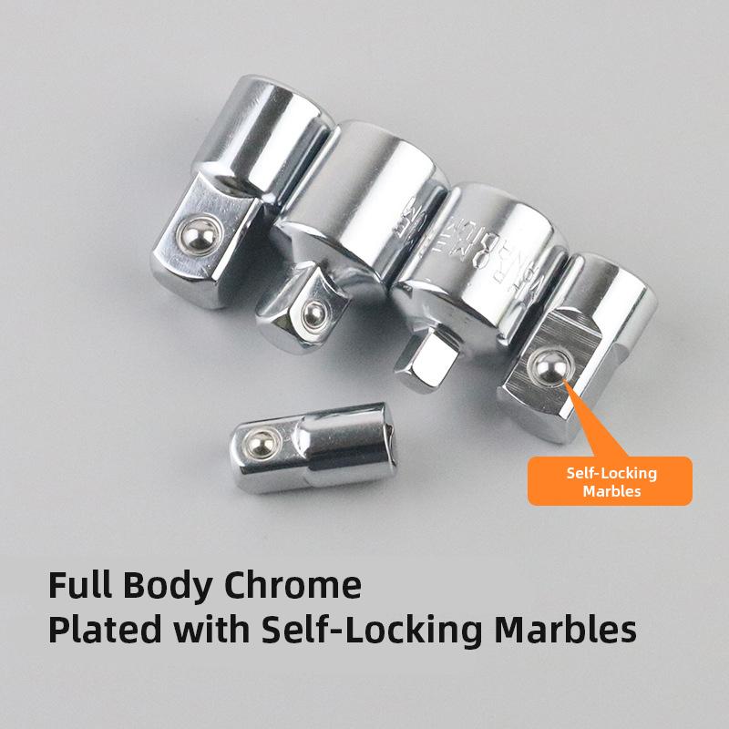 Набор переходников для торцевых головок Адаптер-втулка 1/2 Большой 3/8 Средний 1/4 Малый Сменный адаптер Насадка для трещоточной рукоятки