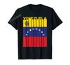 ZX More Design Venezuelan Map And Flag Distressed Venezuela  TShirt For Men Women T Shirt Tops Cotton Tees
