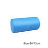 1Pc 30*15CM Yoga Pilates Foam Roller Gym Fitness Back Roller Yoga Exercise Muscle Massage Roller EVA Yoga Column For Home Sports