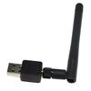 Беспроводной USB Wi-Fi сетевой адаптер 2,4 ГГц 150 Мбит/с с антенной 802.11ac