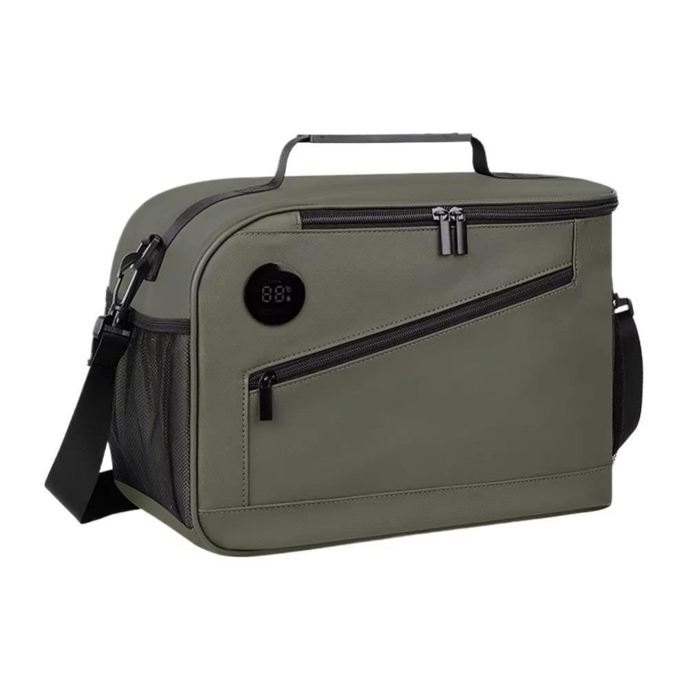 with Temperature Display Cooler Bag Large Capacity Insulated Lunch Bag  Travel